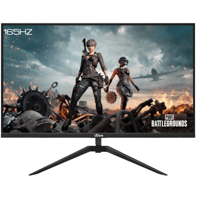 Udore Flat Desktop PC Monitor, 23.8Inch, 1080, Black - UD-23.8
