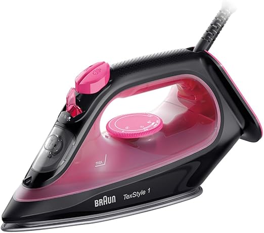 Braun Steam Iron 2000 W 220 Ml SuperCeramic Black and Violet