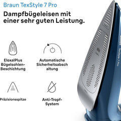 Braun Iron EloxalPlus with FreeGlide 3D Technology 3000 W