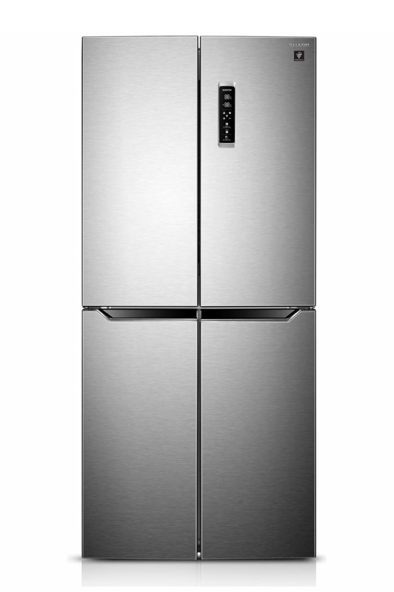 4 Doors Refrigerator Sharp 560 Liter Stainless Steel