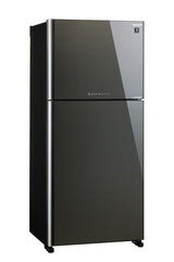 Sharp J-Tech Inverter Refrigerator 637 L Glass Dark Silver