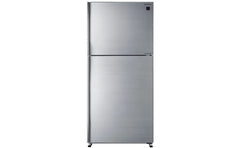 Sharp 480 Liter Hybrid Refrigerator with Silver Glass Doors