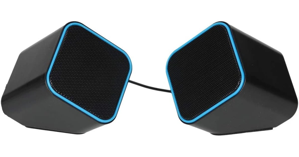 Havit HV-SK473 2.0 Channel USB Multimedia PC Speakers – Black/Blue