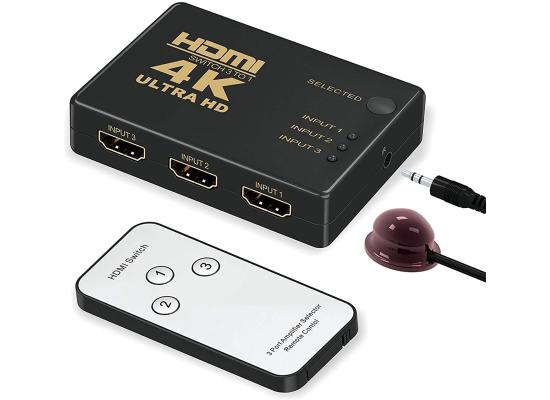 HAING HI-HD102F HD Splitter Ver 1.4 1x2 Full 3D 4Kx2K UK Plug