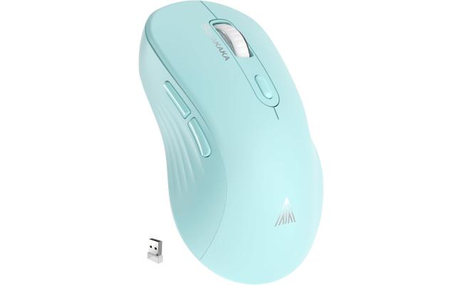 Solakaka SM66 Dual Mode Wireless Gaming Mouse Green, RGB