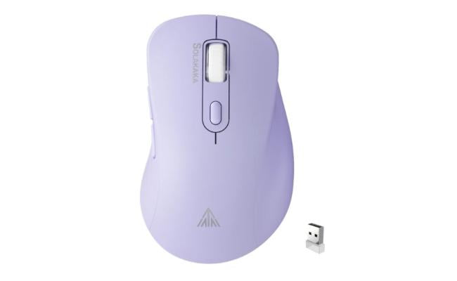 Solakaka Sm66 Dual Mode Wireless Gaming Mouse Purple