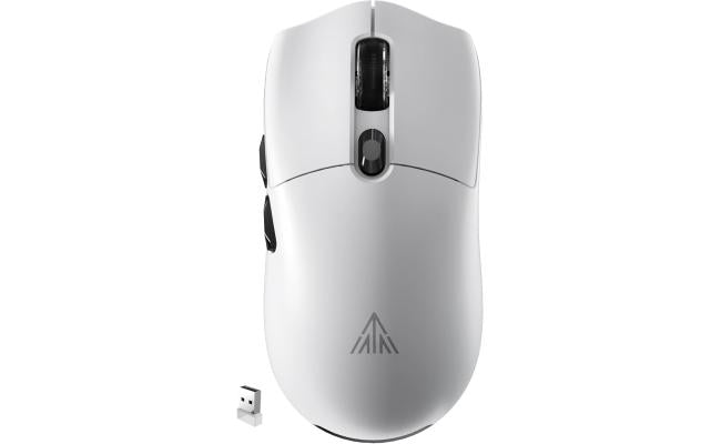 Solakaka SM800 PAW3395 Tri Mode Wireless Gaming Mouse White, RGB