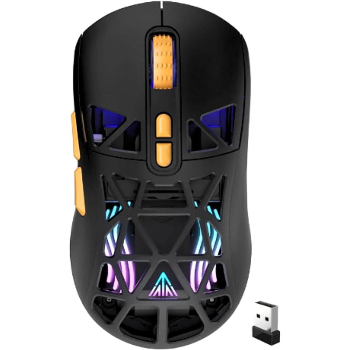 SOLAKAKA SM802 RGB Tri-Mode Gaming Mouse -Black