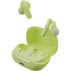 Skullcandy Smokin Buds Wireless Earbuds, Bluetooth Headphones, Noise Isolating Fit, Up To 20 Hours Battery, Ipx4 Sweat And Water Resistant, Microphone For Iphone Android Matcha