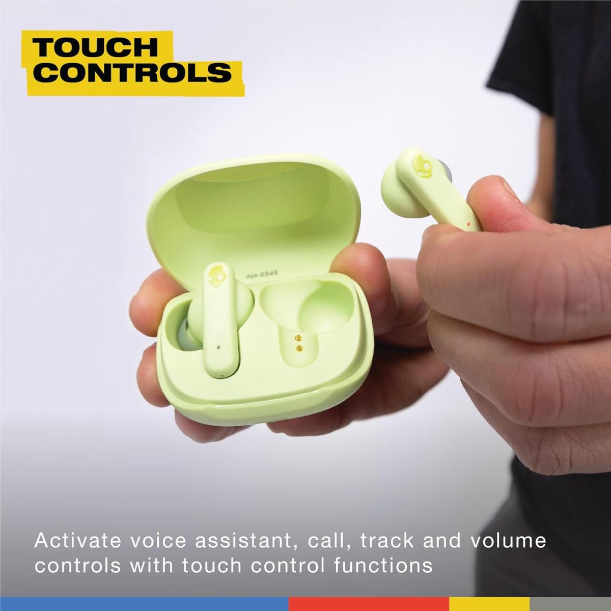 Skullcandy Smokin Buds Wireless Earbuds, headset