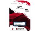 Kingston NVMe SATA solid state drive for data storage