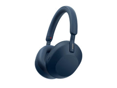 Sony Headset Wireless, Industry Leading Noise Cancelling, Blue - WH-1000XM5