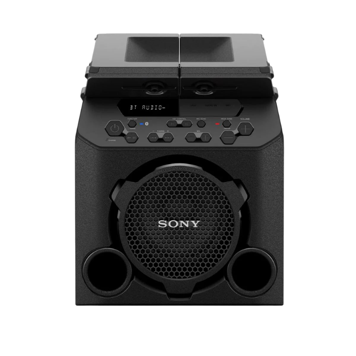 Sony Portable Speakers Outdoor Wireless, Splash-ProofRechargeable 13Hrours, Black - GTK-PG10