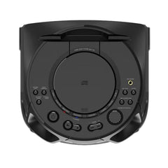 Sony Hifi System Speaker, Light Spread Sound Party Playlist Handle, Black - MHC-V13