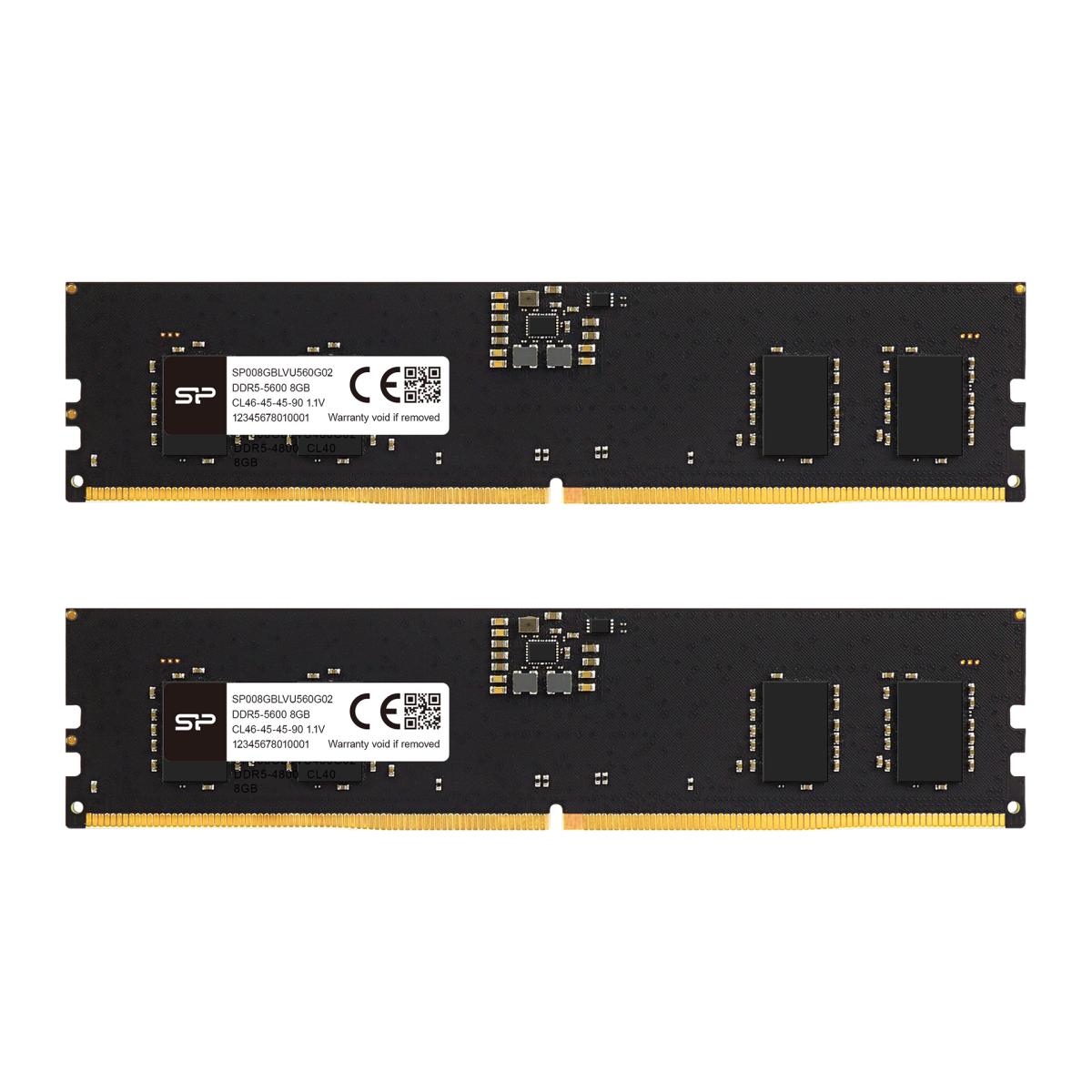 Silicon Power DDR5 5600MHz 8GB 1.1V Desktop Unbuffered UDIMM
