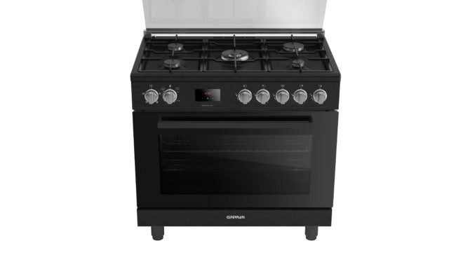 SP96GBC Taylor Stand Oven 90cm Fan in Black