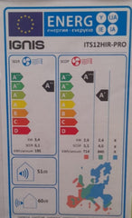 IGNIS Split Unit Air Condition A++, 1.5Ton, White - ITS18HIR