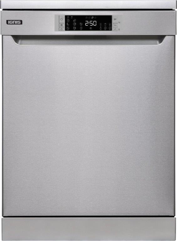IGINS Dishwasher Freestanding Safety System A+++, 10Programmes, 15Sets, Silver - DWRI508X