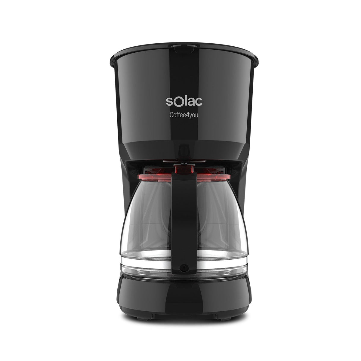 Solac Coffee Machine Washable Filter, 1.25Ml, 750Watts, Black - CF-4036
