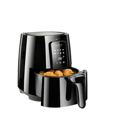 Taurus Air Fryer Cool touch handle, 1500 Watts, 7.5Lit, Black - AF2150D