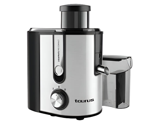 Taurus Juicer 2Speeds, 1.2Lit, 600Watts, Stainless Steel - CJ600X
