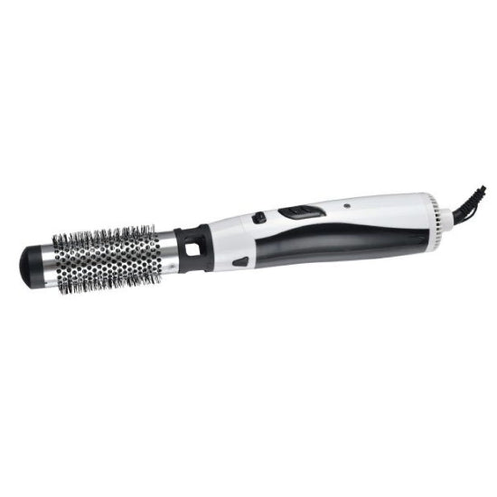 Sptech Hairbrush, 1000Watts Works with Ions Cooling Feature, Hanger, 360Degree, Black - SPAS-707A7