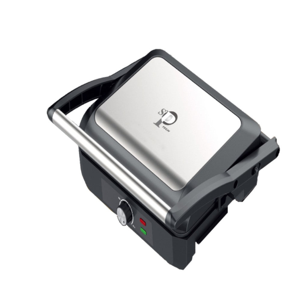 Sptech Grill & Sandwiches, 2200Watts, Black - SPGR-107