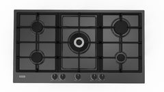 IGNIS Built in Hob, Full Safety, 5Burners, Matt Black - "PF95BTC