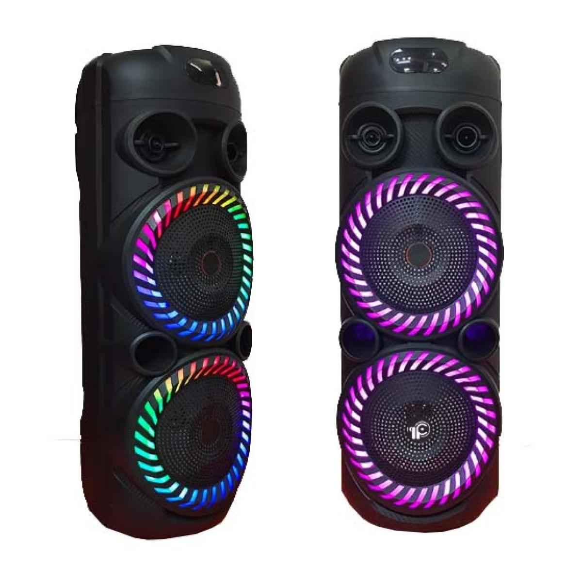 Kolav 8 inch x2 F2805 RGB Bluetooth Speaker with rechargeable battery 3.7V 2400mAh
