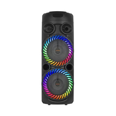 Kolav 8 inch x2 F2805 RGB Bluetooth Speaker with rechargeable battery 3.7V 2400mAh