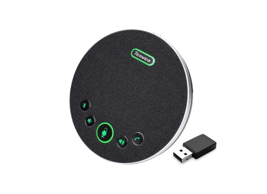 Tenveo M5B-EX Bluetooth Wireless Full-duplex Omnidirectional Speakerphone