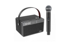 Leerfei Spk E 4113 Fm Tf Card/u Disk/aux Bluetooth Speaker with Mic