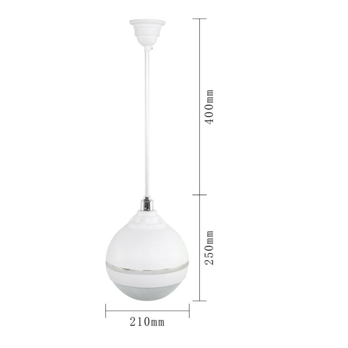 Hanging Ball DQ-102 Ceiling speaker -White
