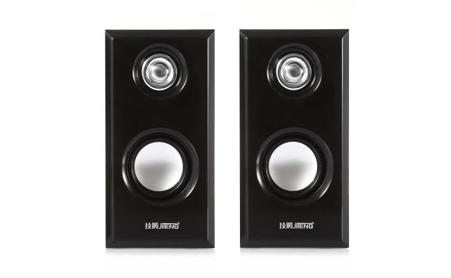 Jt 042 Multimedia Wired Wooden Speaker USB