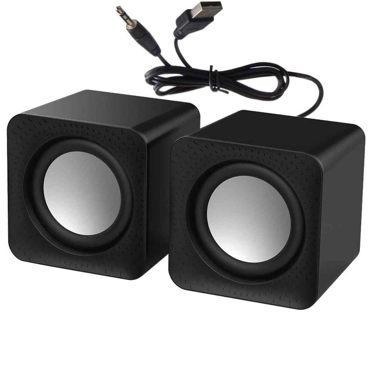 JT016 Multimedia Active Wired Speakers USB+3.5mm