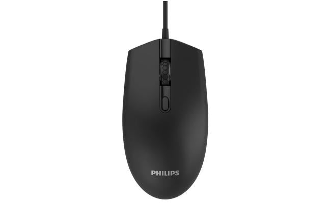 Philips M204 Usb Wired Mouse 4 Buttons, Optical Sensor Black Philips M204 Usb Wired Mouse 4 Buttons, Optical Sensor Black