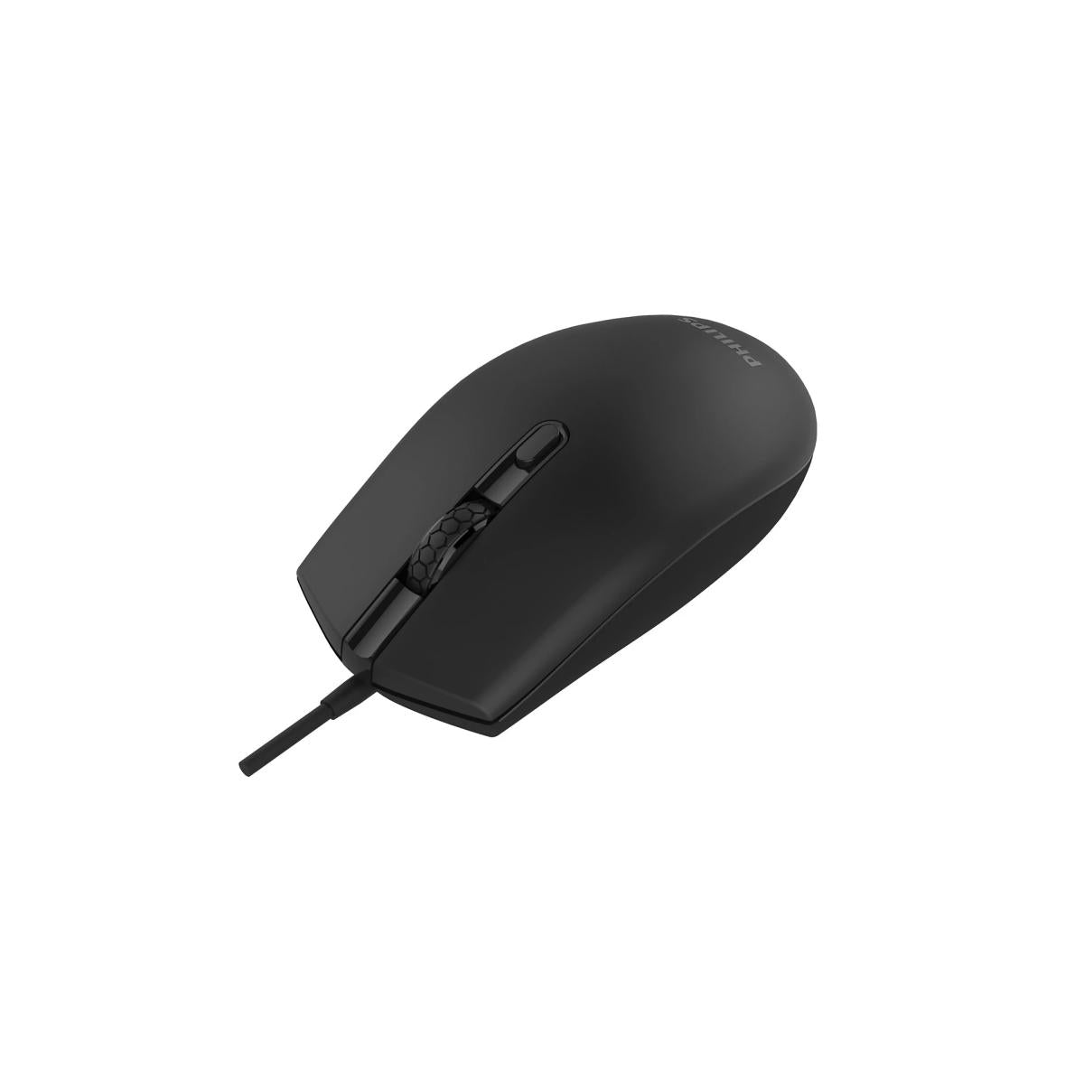 Philips M204 Usb Wired Mouse 4 Buttons, Optical Sensor Black Philips M204 Usb Wired Mouse 4 Buttons, Optical Sensor Black