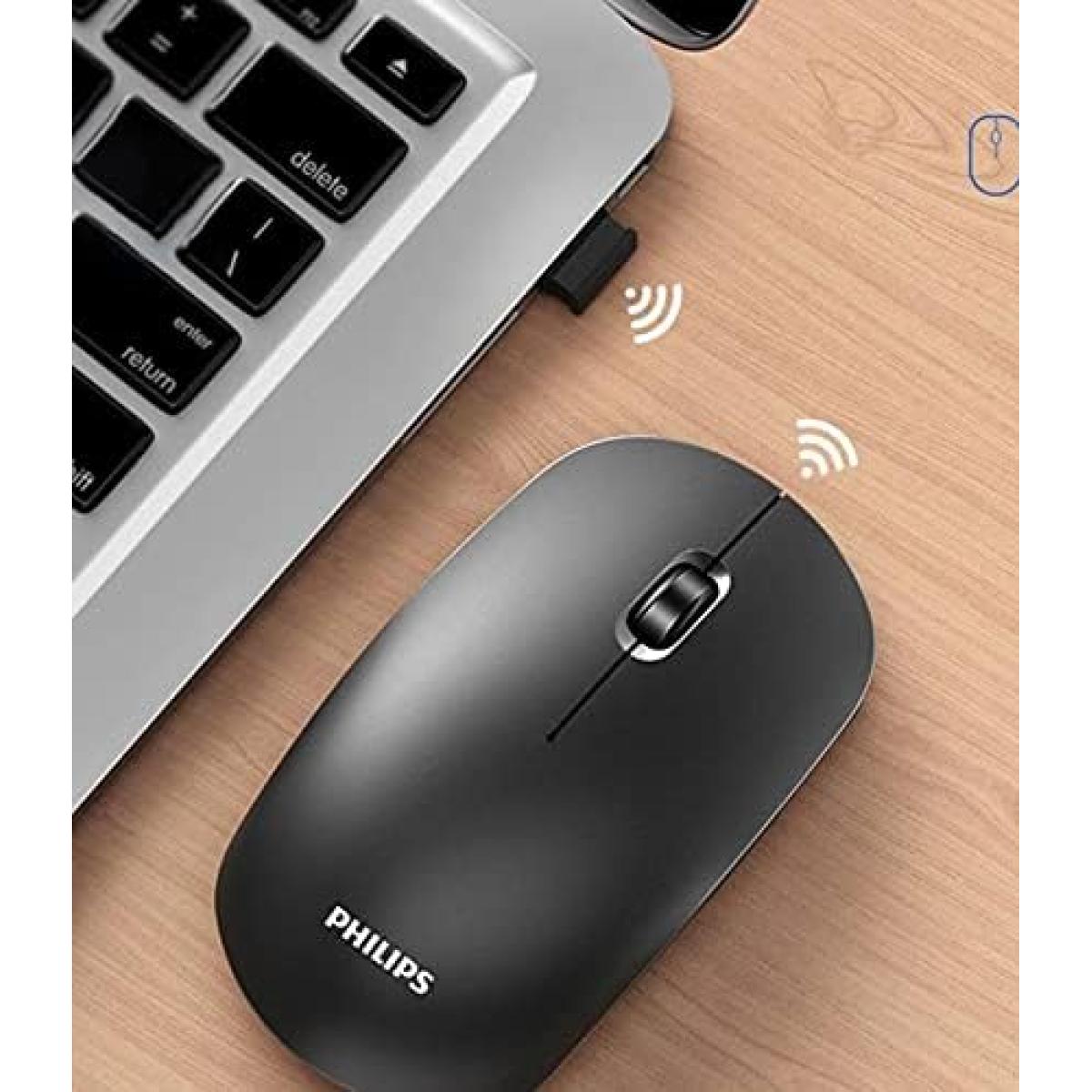 Philips M315 Wireless Silent Mouse 1600 Dpi Silent Black Philips M315 Wireless Silent Mouse 1600 Dpi Silent Black