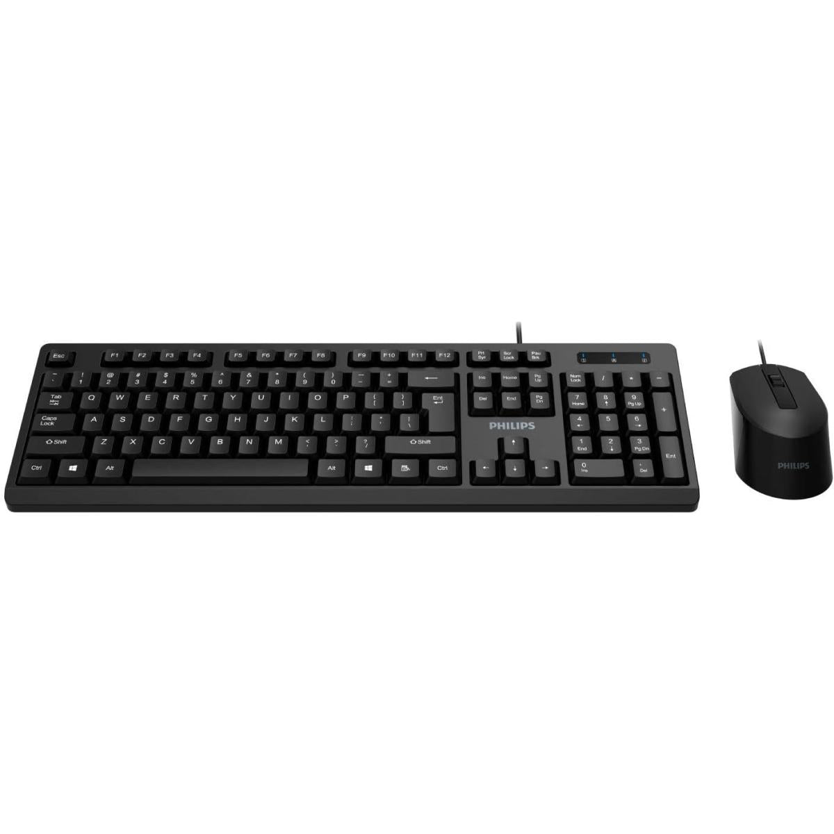 Philips Mk234 Usb Keyboard And Mouse Combo Black Philips Mk234 Usb Keyboard And Mouse Combo Black