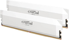 Crucial Pro Series 64GB (2x32GB) 6400MHz DDR5 Ram White