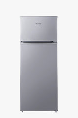 Skyworth Refrigerator Top Freezer 210 L Inox color A++