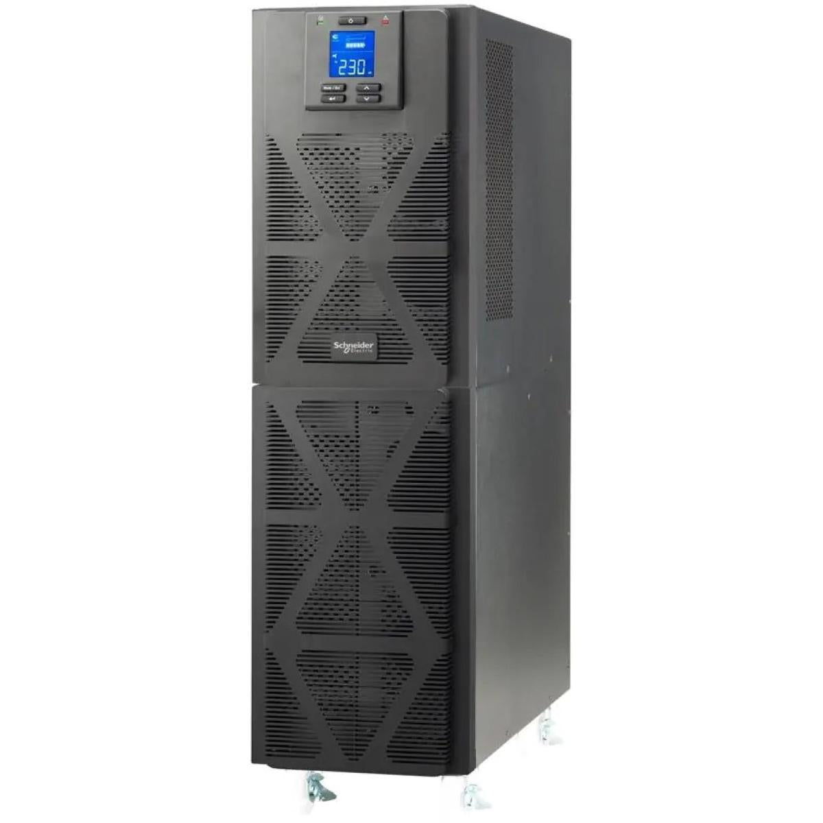 Schneider Electric Easy UPS On-Line SRV 6000VA / 6000w Tower, 230V, 1x Hard wire 3-wire(1P+N+E) outlet, Intelligent Card Slot, LCD