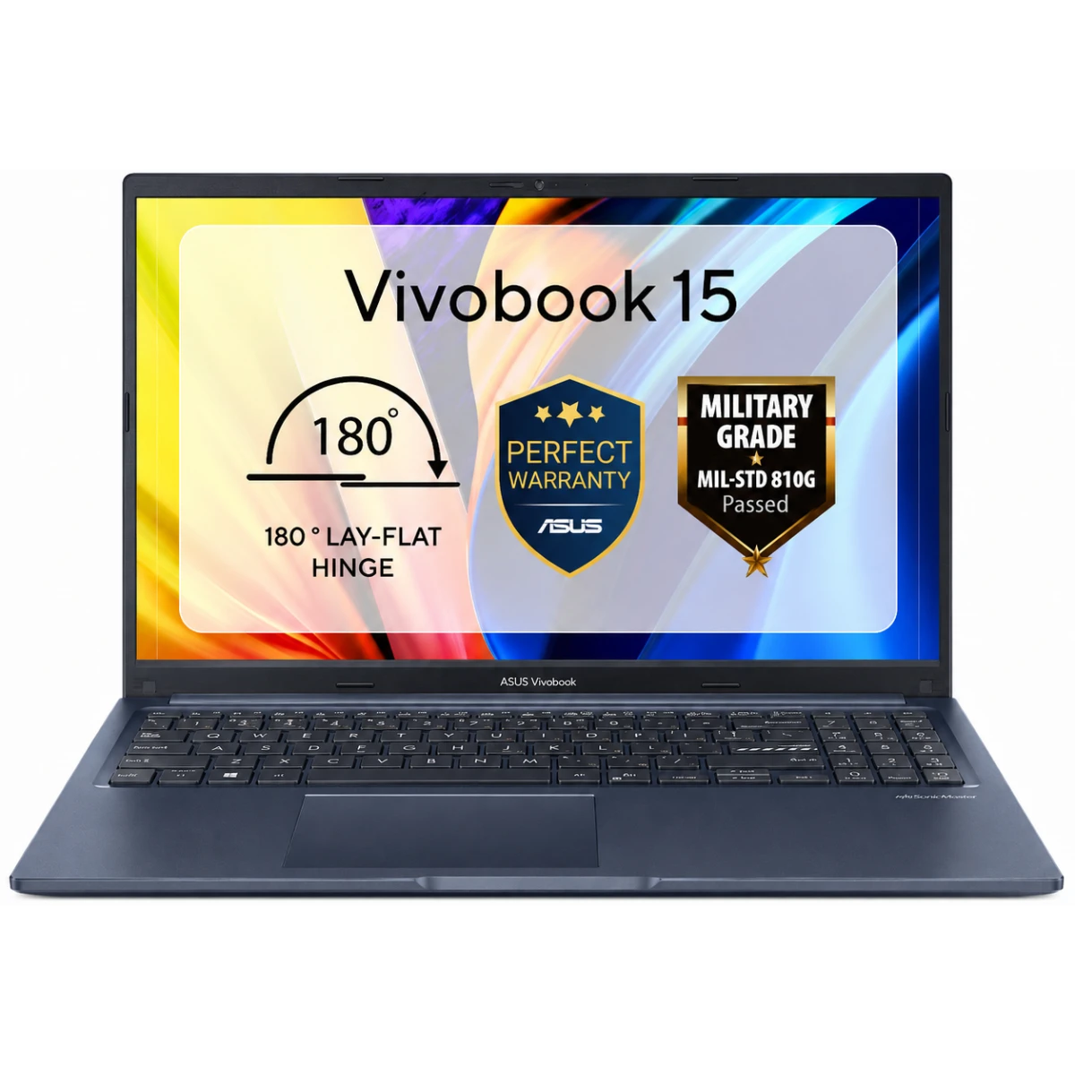 ASUS Vivobook 15 (2025) X1502VA 13th Gen Intel Core i7 13620H 10-Cores High-Performance Processor w/ IPS Full HD Display & Backlit Keyboard - Quiet Blue