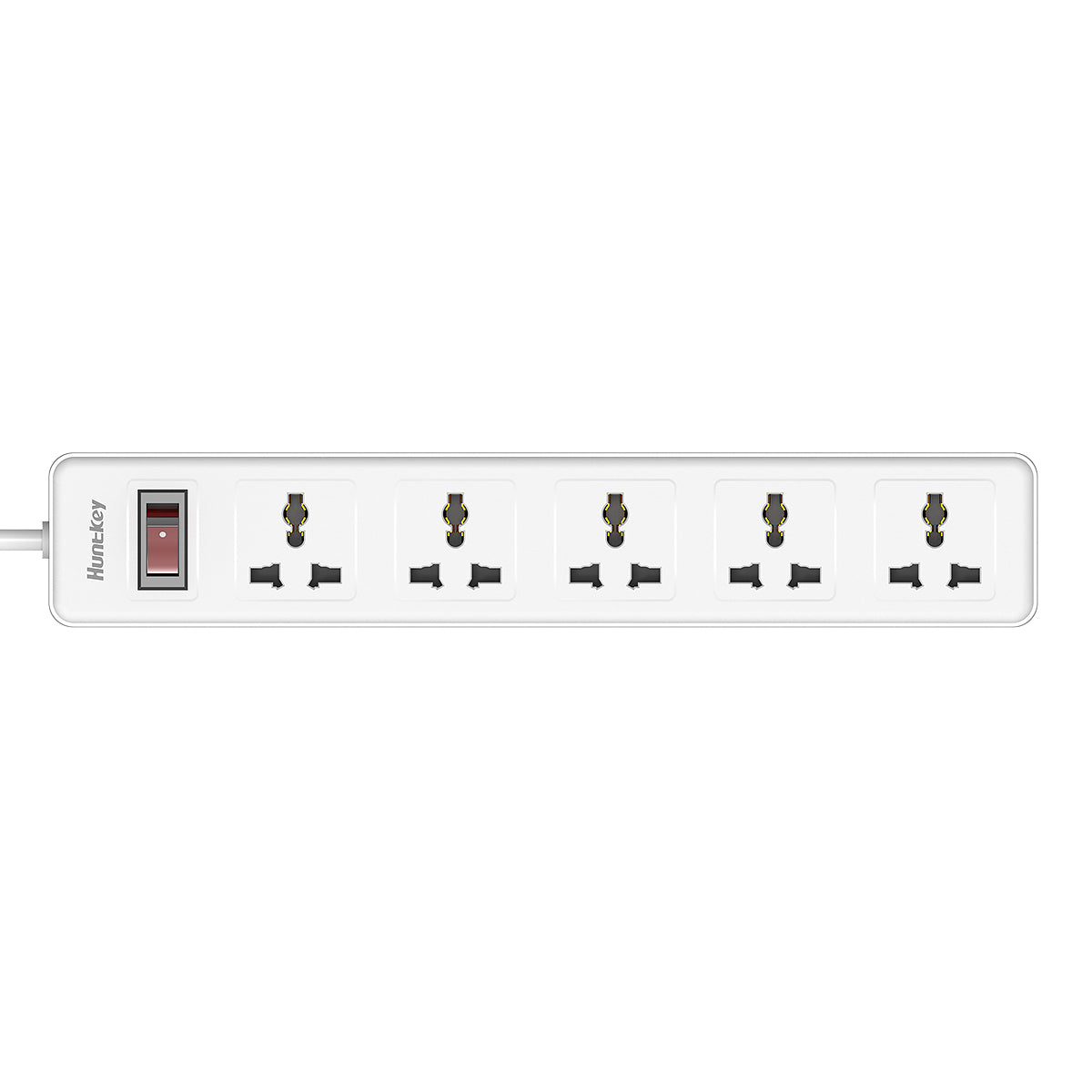 Huntkey SSZ501 5 Port UK Plug Power Strip 3M