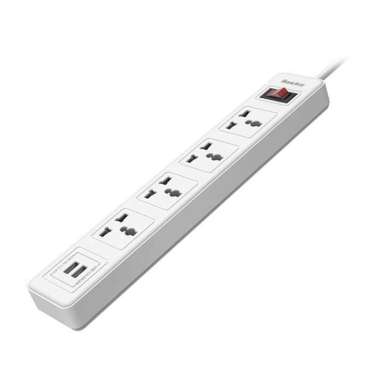 Huntkey SSZ507 4Port + 2USB Port Power Strip