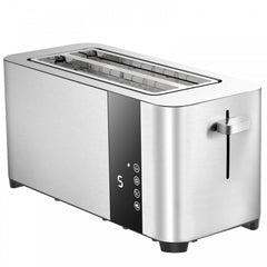 DR ST-6015 1400W 4-Slice Stainless Steel Toaster