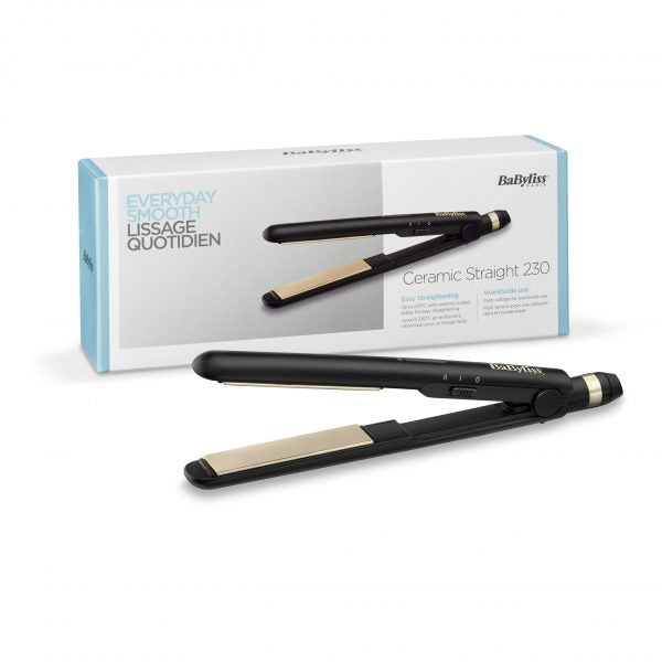 ST089SDE Babyliss Hair Straightener, Temperature 230°C