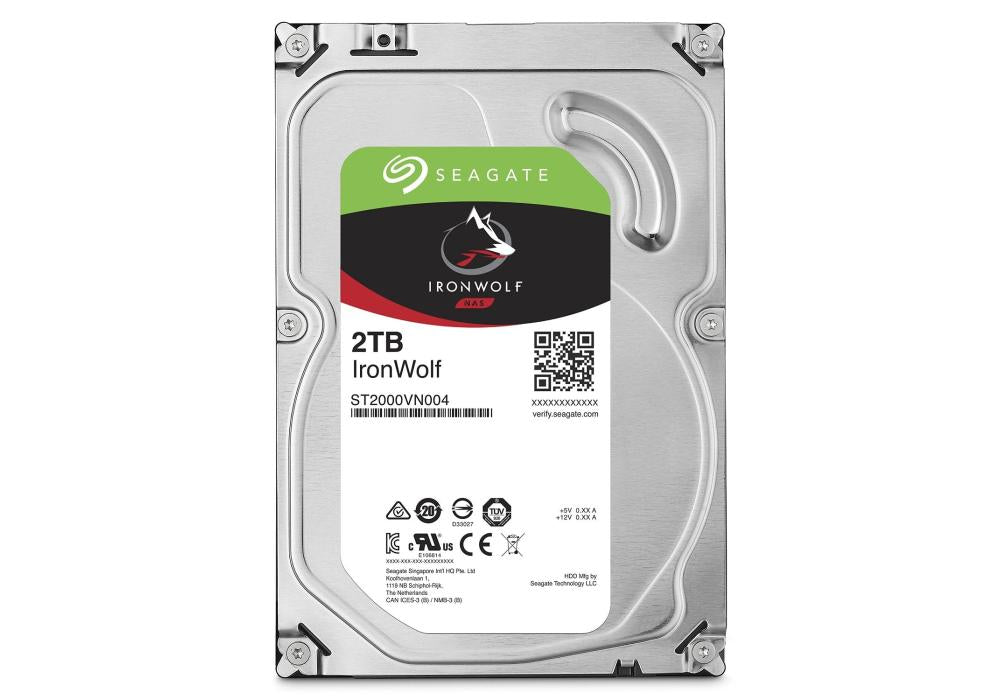 Internal Seagate IronWolf Hard Drive 2TB 64MB Cache 3.5"