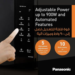 Panasonic 25L Compact Solo Microwave Oven NN-ST34NB 900W