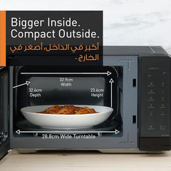 Panasonic 25L Compact Solo Microwave Oven NN-ST34NB 900W